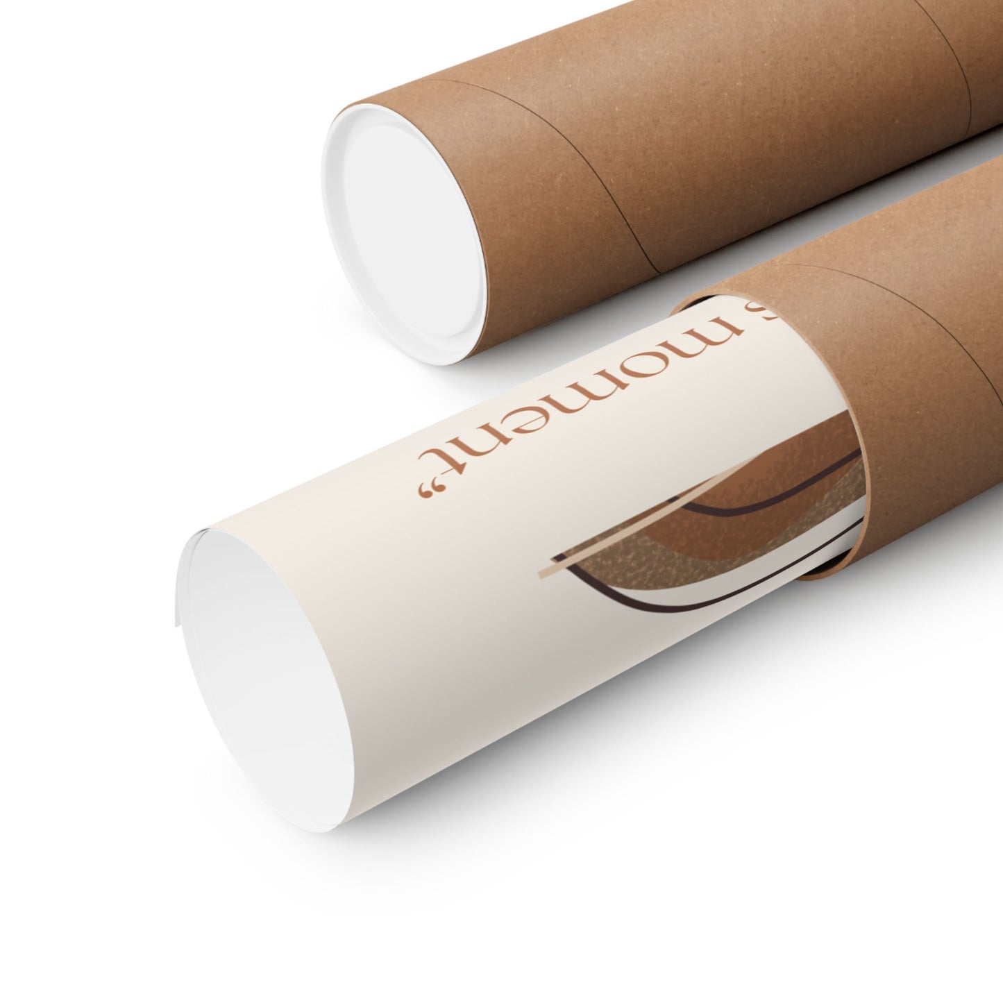 "Feel the Pulse of This Moment" Matte Vertical Wall Art