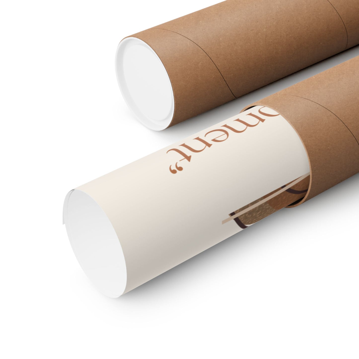 "Feel the Pulse of This Moment" Matte Vertical Wall Art