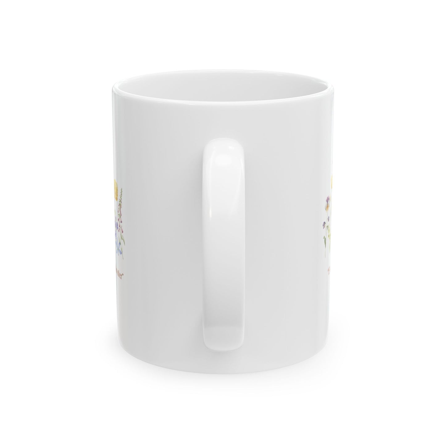 "Wildflower" Botanical Coffee Mug  (11oz & 15oz)