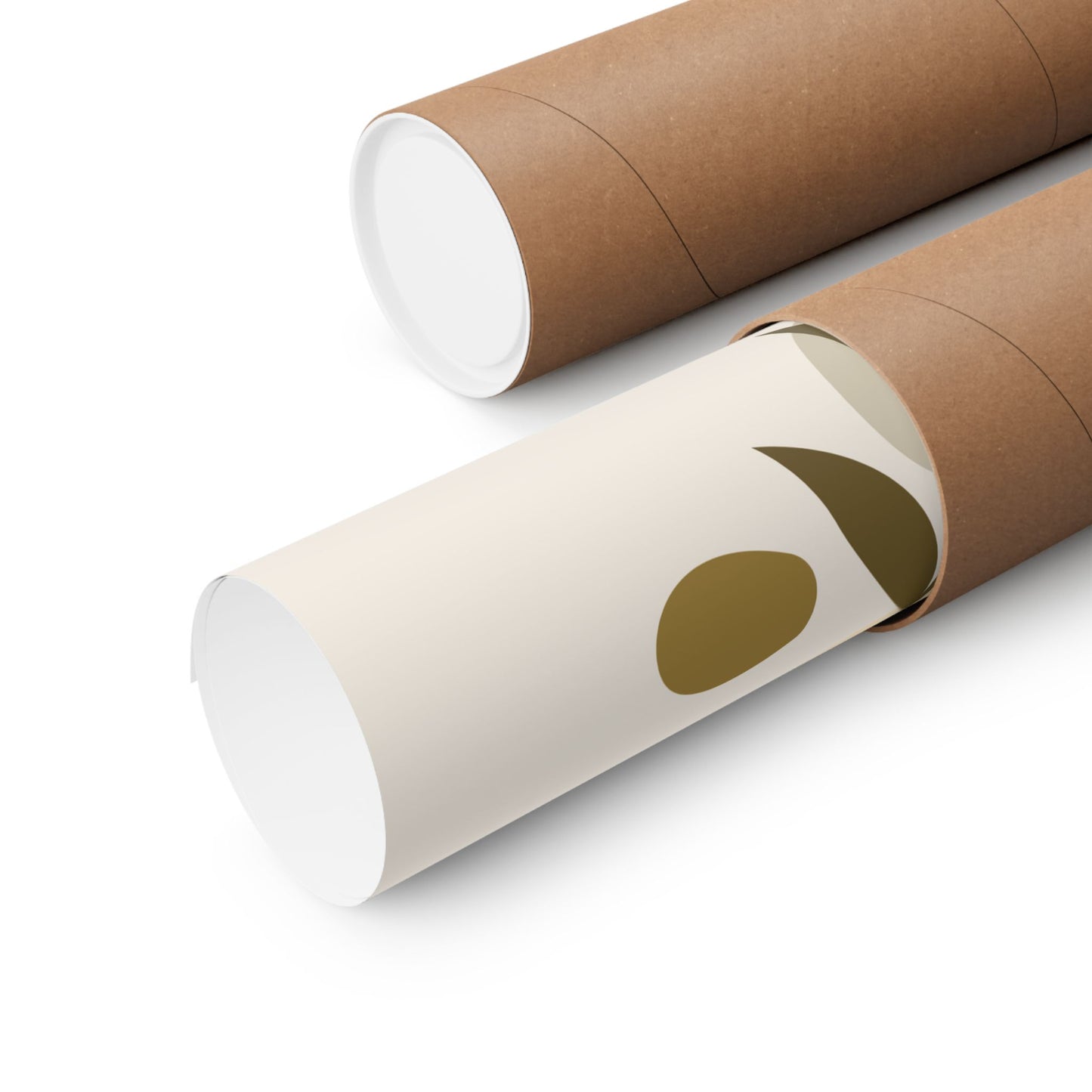 "Being fully present is being fully awake" Matte Vertical Wall Art